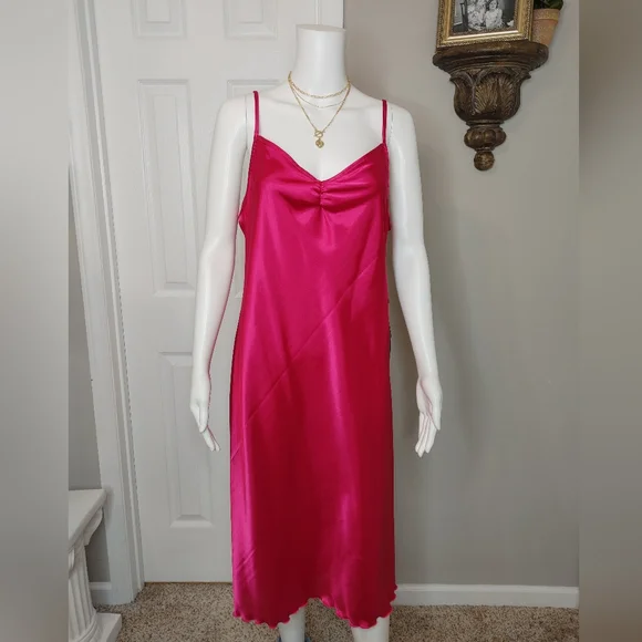 open lace back dress Buy bebe Satin Slip Dress Burgundy SM at Amazon.in